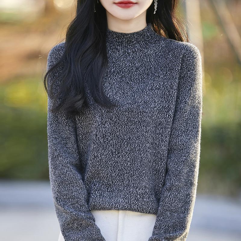 Новый женский свитер свободного кроя с полувысоким воротом — это непринужденный базовый слой. XXL чёрный
Новый женский свитер свободного кроя с полувысоким воротом — это непринужденный базовый слой. XXL чёрный