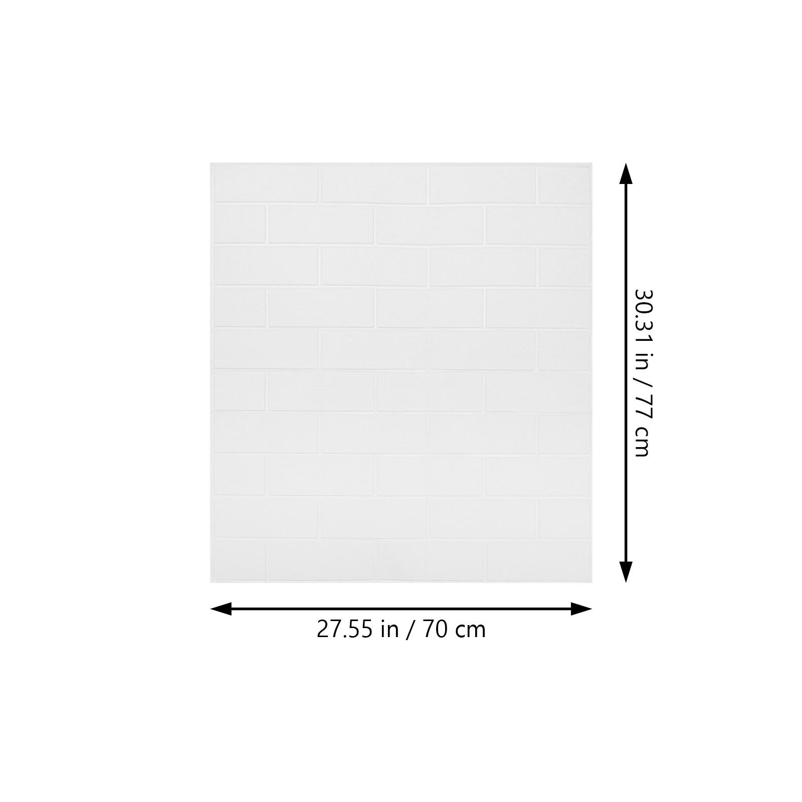 Waterproof Oilproof Wall Sticker 3D Brick Design Self Adhesive Removable Foam Wall Decal For Living Room Bedroom Bathroom белый
Waterproof Oilproof Wall Sticker 3D Brick Design Self Adhesive Removable Foam Wall Decal For Living Room Bedroom Bathroom белый
