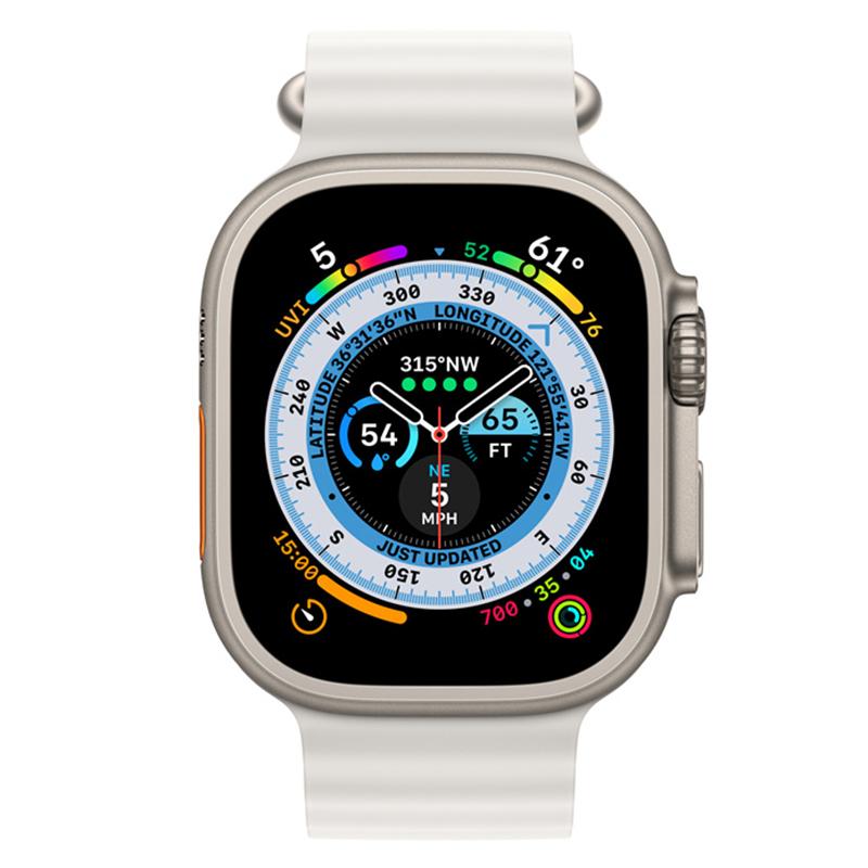 Ocean Strap for Apple Watch Series 10 46mm/Ultra 2 Ultra 49mm/Series 9 8 7 45mm/6 5 4 SE (2023) SE (2022) SE 44mm/3 2 1 42mm,Adjustable Watch Band Midnight Blue
Ocean Strap for Apple Watch Series 10 46mm/Ultra 2 Ultra 49mm/Series 9 8 7 45mm/6 5 4 SE (2023) SE (2022) SE 44mm/3 2 1 42mm,Adjustable Watch Band Midnight Blue