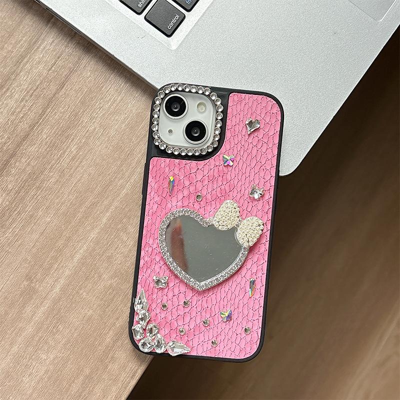 Чехол для телефона Apple 17 с зеркалом и стразами в виде банта, с узором змеиной кожи для iPhone 16, из премиальной кожи 15 For iPhone X/XS
Чехол для телефона Apple 17 с зеркалом и стразами в виде банта, с узором змеиной кожи для iPhone 16, из премиальной кожи 15 For iPhone X/XS