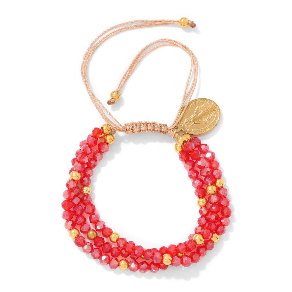 JYL TS Bracelet Men s Braided Adjustable Classic Enhances Stability & Charm Red цукерки apple червоний колір
JYL TS Bracelet Men s Braided Adjustable Classic Enhances Stability & Charm Red цукерки apple червоний колір