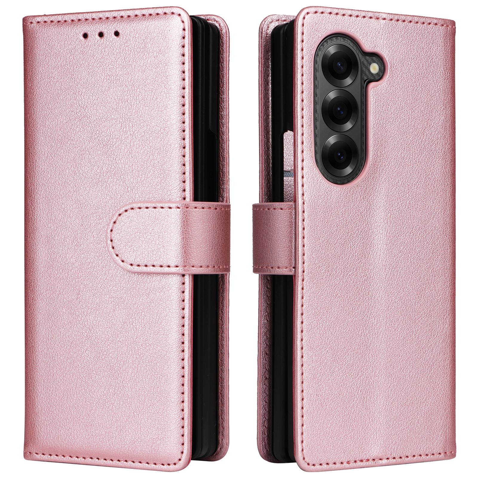 For Samsung Galaxy Z Fold6 5G Leather Case Wallet Card Slots Phone Cover Rose Gold
For Samsung Galaxy Z Fold6 5G Leather Case Wallet Card Slots Phone Cover Rose Gold