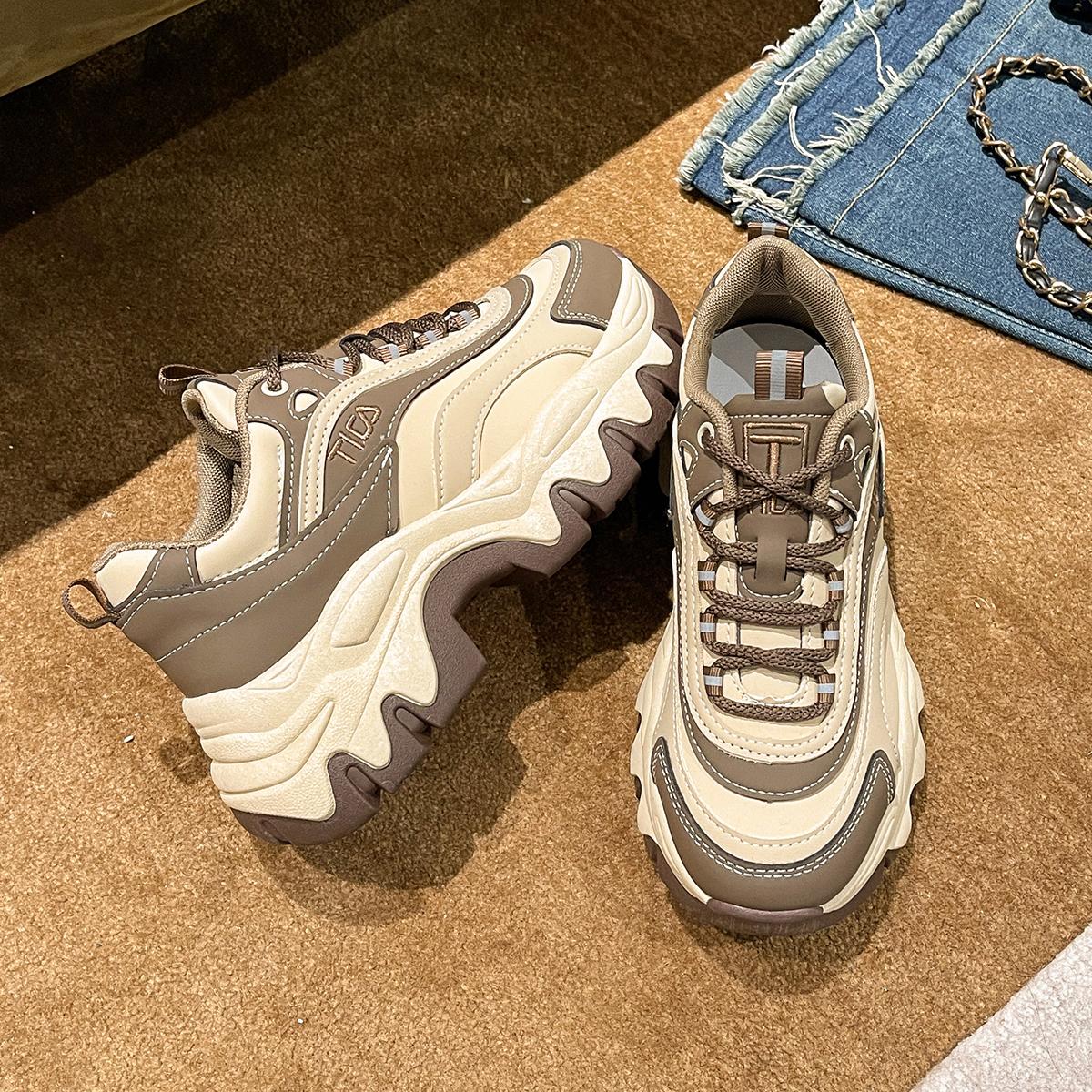 Sneakers Women Casual Shoes Fashion Height Increasing Thick Bottom Spring Platform Woman Chunky Sneakers 2024 40 хакі
Sneakers Women Casual Shoes Fashion Height Increasing Thick Bottom Spring Platform Woman Chunky Sneakers 2024 40 хакі