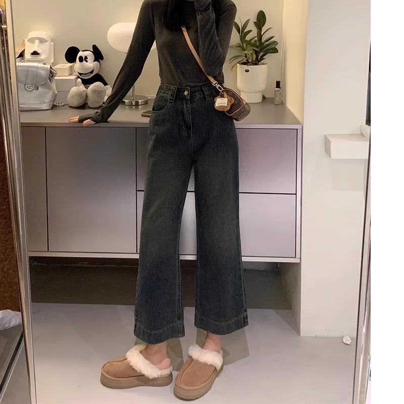 Women s Plus Size High Waist Retro Wide Leg Jeans - Petite Loose Fit, Nine-Point Length for Autumn Double Extra Large
Women s Plus Size High Waist Retro Wide Leg Jeans - Petite Loose Fit, Nine-Point Length for Autumn Double Extra Large