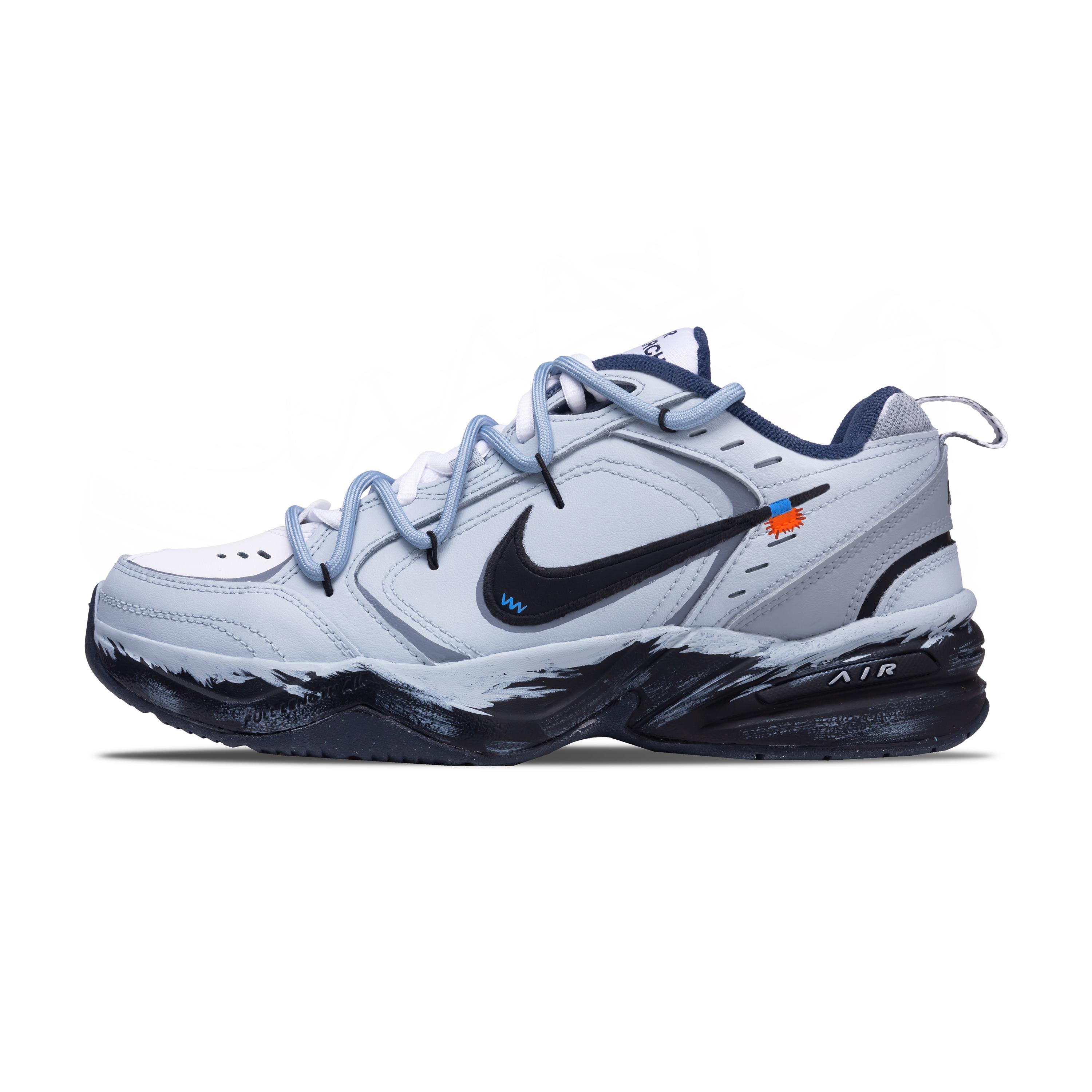 Nike Air Monarch 4 Black Hole Product, Unknown Stellar Realm Cushioning Abrasion Resistant Height Increasing 415445-102(Team698-) 37.5
Nike Air Monarch 4 Black Hole Product, Unknown Stellar Realm Cushioning Abrasion Resistant Height Increasing 415445-102(Team698-) 37.5