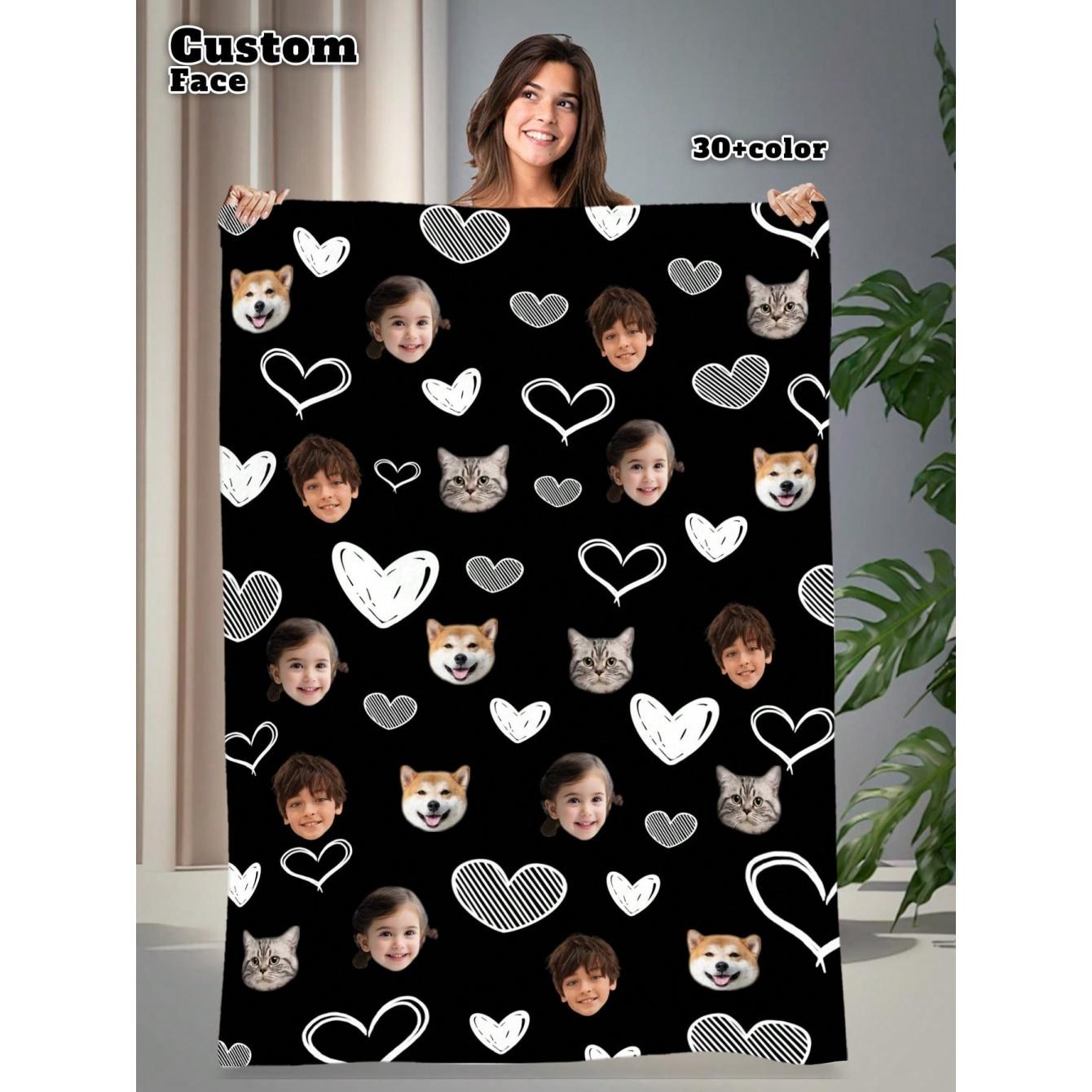1PC Personalized Blankets DIY Flannel Blanket Send Your Photos Customized Gift Blanket Camping Travel For Family Friend Blankets 75cmx90cm
1PC Personalized Blankets DIY Flannel Blanket Send Your Photos Customized Gift Blanket Camping Travel For Family Friend Blankets 75cmx90cm