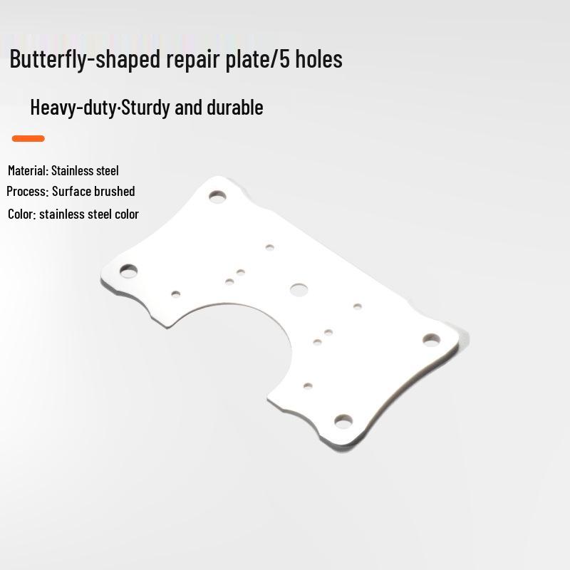 Stainless Steel Furniture Cabinet Door Hinge Reinforcement Plate
Stainless Steel Furniture Cabinet Door Hinge Reinforcement Plate