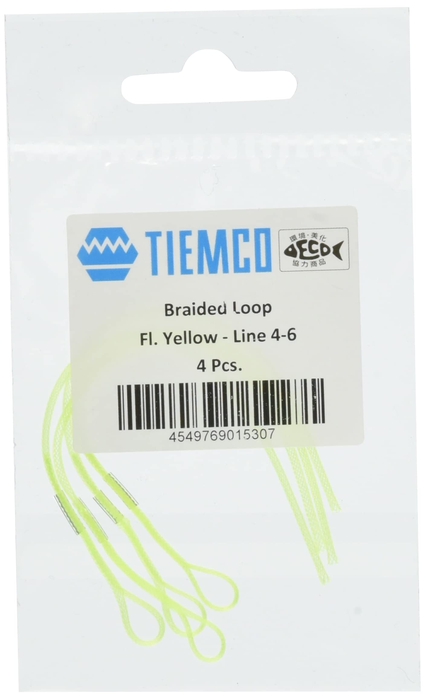 TIEMCO Braided Loop FL Yellow #4-6
TIEMCO Braided Loop FL Yellow #4-6