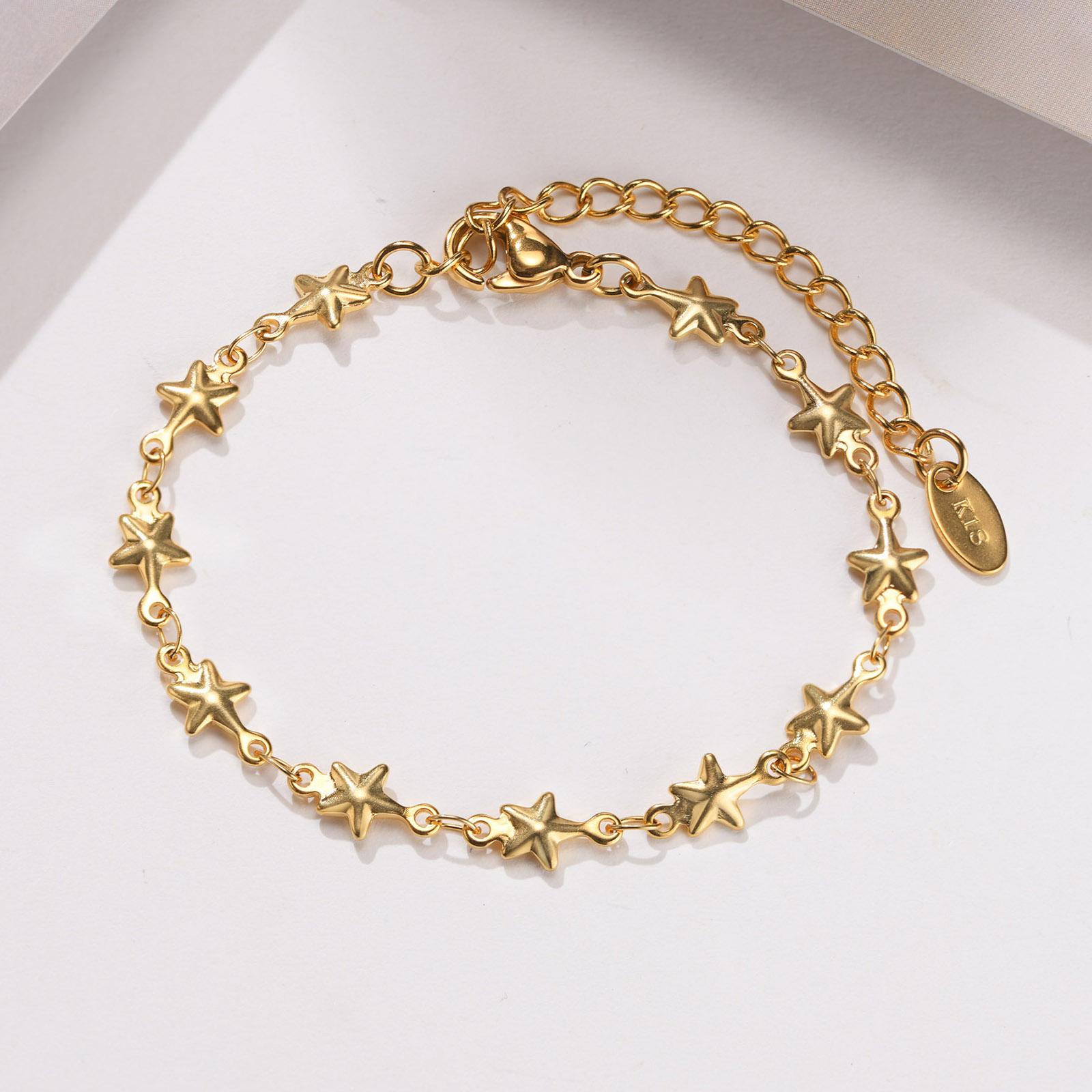 Fashion Cross Chain Bracelet for Women Gold Color Heart Chain Bracelets Stainless Steel Jewelry Christmas Gift
Fashion Cross Chain Bracelet for Women Gold Color Heart Chain Bracelets Stainless Steel Jewelry Christmas Gift