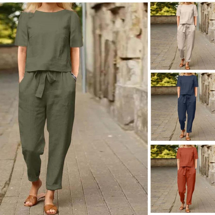 Жіноча блуза і брюки, літній комплект з двох предметів з брюками XXXXXL вина червоного кольору
Жіноча блуза і брюки, літній комплект з двох предметів з брюками XXXXXL вина червоного кольору