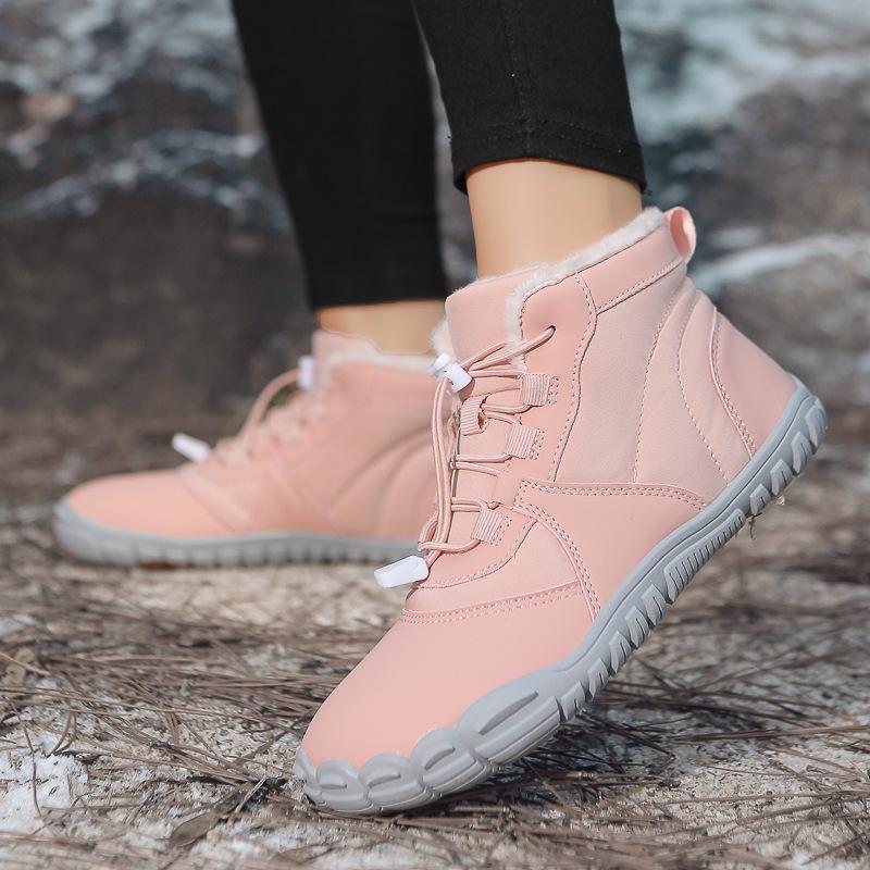 New five-finger cotton shoes outdoor snow boots velvet warm boots wear-resistant and non-slip winter thickened couple shoes 47 рожевий
New five-finger cotton shoes outdoor snow boots velvet warm boots wear-resistant and non-slip winter thickened couple shoes 47 рожевий