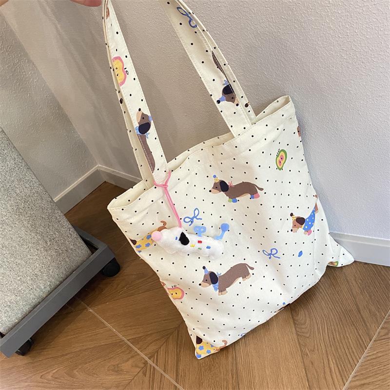 2025 New Dachshund Flower Canvas Bag School Girls Large Capacity Bag Shopping With Baby Tote Bag
2025 New Dachshund Flower Canvas Bag School Girls Large Capacity Bag Shopping With Baby Tote Bag