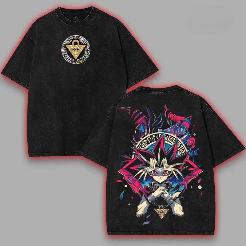 Yu Gi Oh Anime Printed Tshirt Gothic Yk Vintage Washed T Shirt Men Women Clothing Oversized Short Sleeve Cotton Tees Tops S
Yu Gi Oh Anime Printed Tshirt Gothic Yk Vintage Washed T Shirt Men Women Clothing Oversized Short Sleeve Cotton Tees Tops S