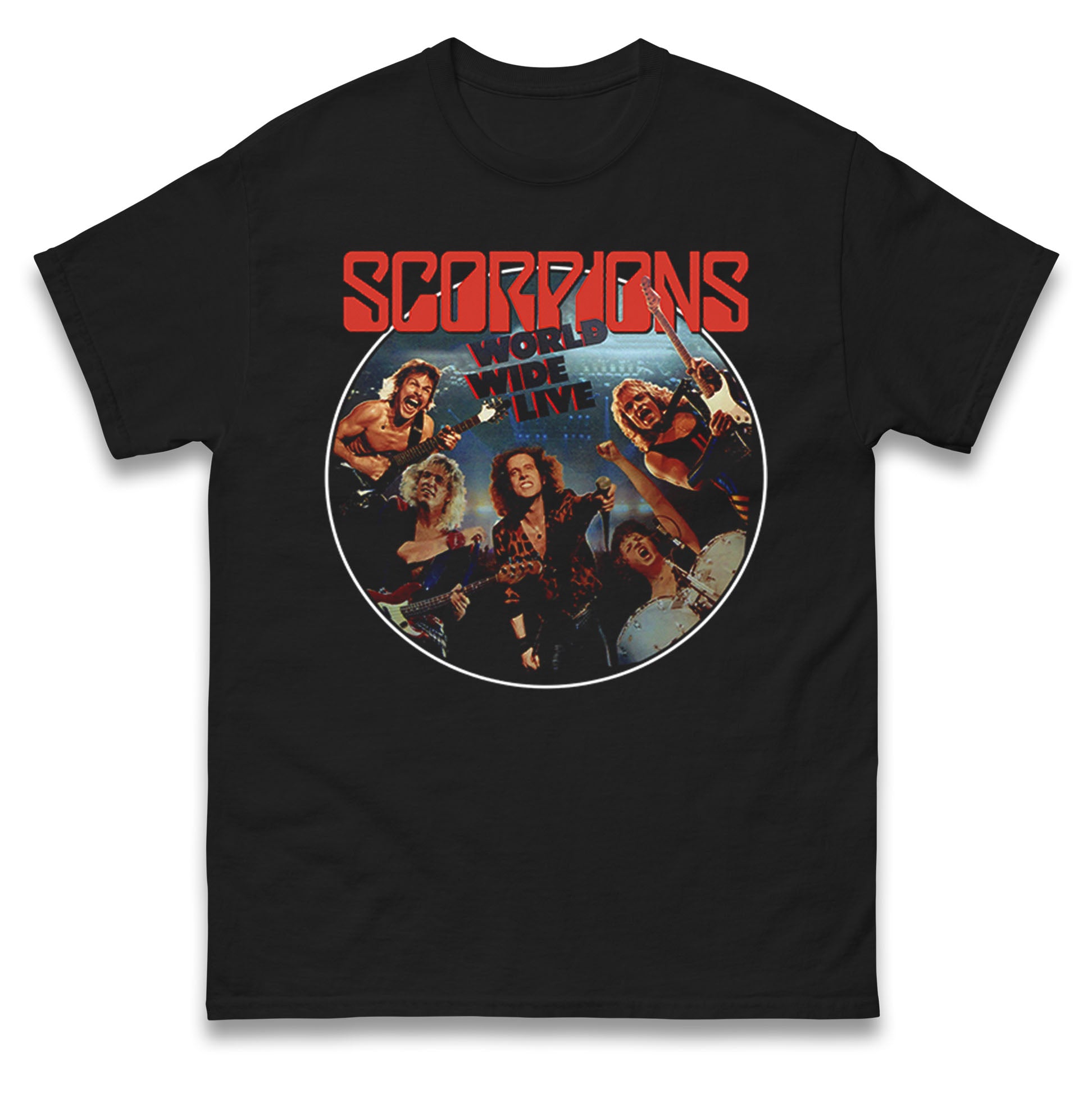 Scorpions World Wide Live T Shirt Tshirt Mens Womens Unisex Tops Tees L
Scorpions World Wide Live T Shirt Tshirt Mens Womens Unisex Tops Tees L