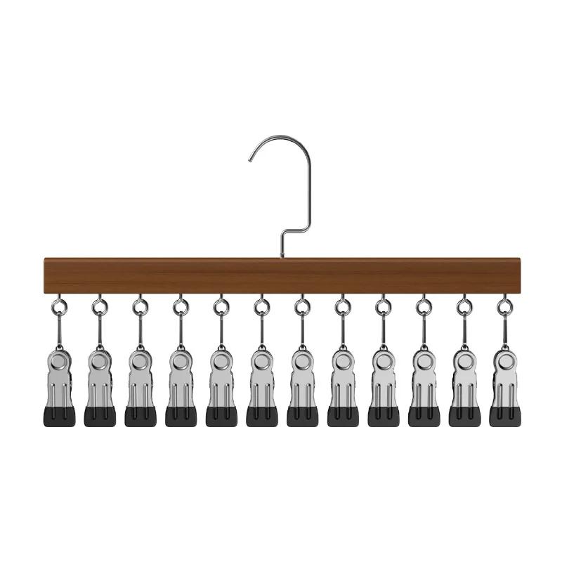 Multi Functional 12 Clip Stainless Steel Hat Rack, Suitable for Hats, Socks, Ties, and Scarves, Suitable for Bedrooms
Multi Functional 12 Clip Stainless Steel Hat Rack, Suitable for Hats, Socks, Ties, and Scarves, Suitable for Bedrooms