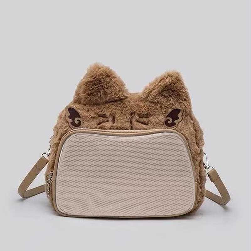 Cross-border Cute Cat Plush Pain Bag Double Shoulder Messenger Bag Student Party Soft Cute Cat Small Food Allowance Suede Pain B хакі
Cross-border Cute Cat Plush Pain Bag Double Shoulder Messenger Bag Student Party Soft Cute Cat Small Food Allowance Suede Pain B хакі
