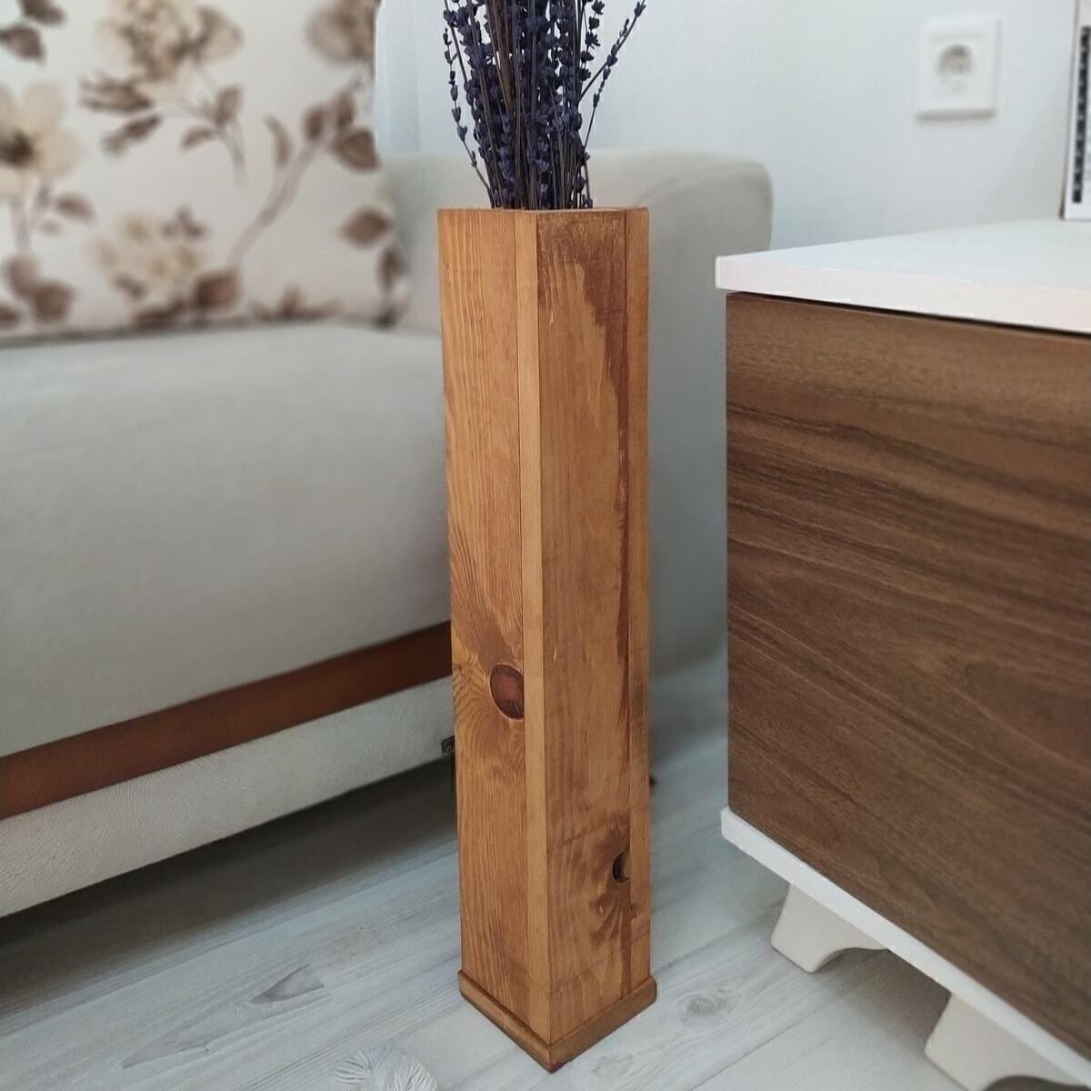 Wooden Vase Pampas Artificial Flower Vase Tall Figurine 49 Cm Standart коричневий
Wooden Vase Pampas Artificial Flower Vase Tall Figurine 49 Cm Standart коричневий