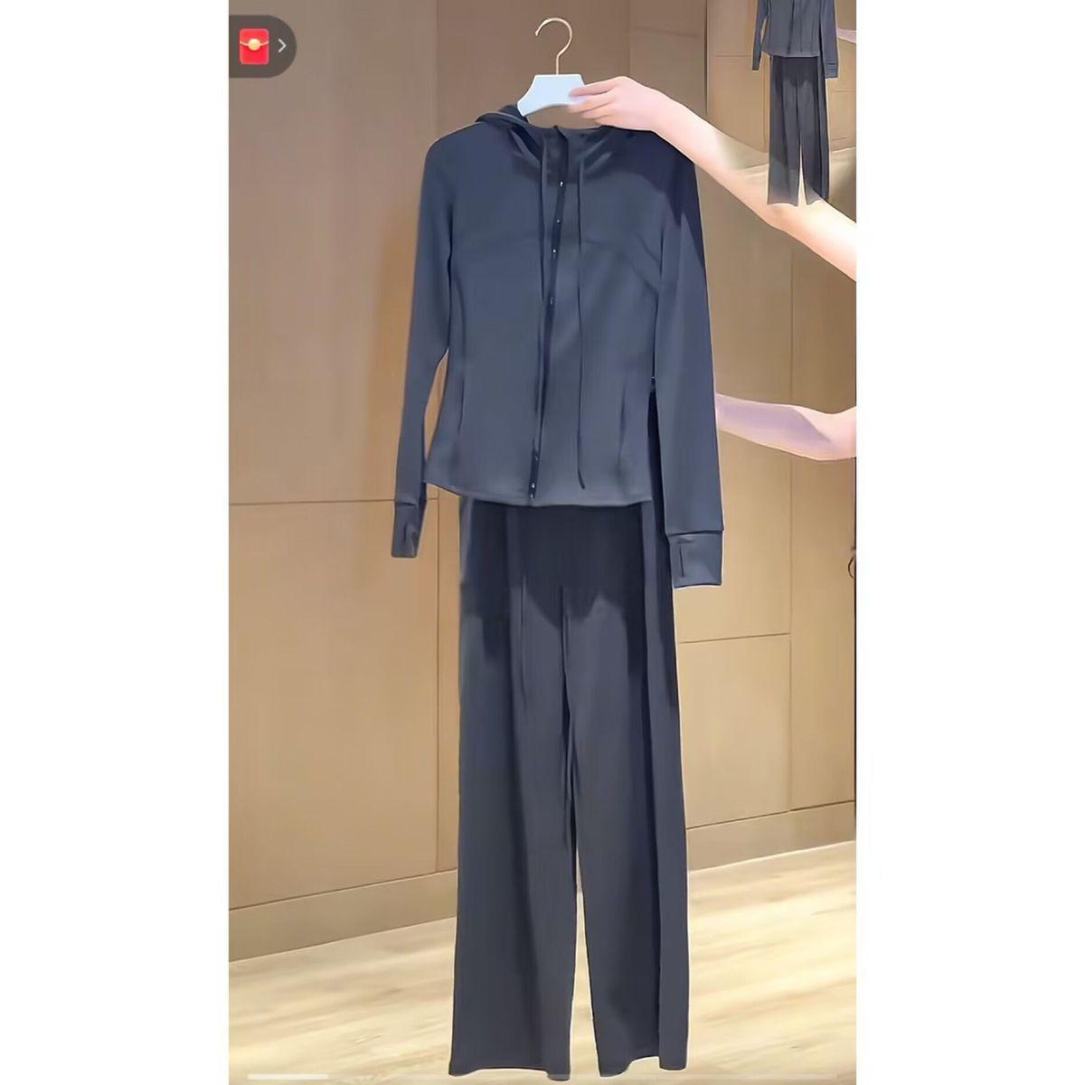Women s 2026 Stylish Slimming Two-Piece: Wide-Leg Pants & Casual Top for Spring/Summer/Autumn XL (105-120 jin) темно-серого
Women s 2026 Stylish Slimming Two-Piece: Wide-Leg Pants & Casual Top for Spring/Summer/Autumn XL (105-120 jin) темно-серого