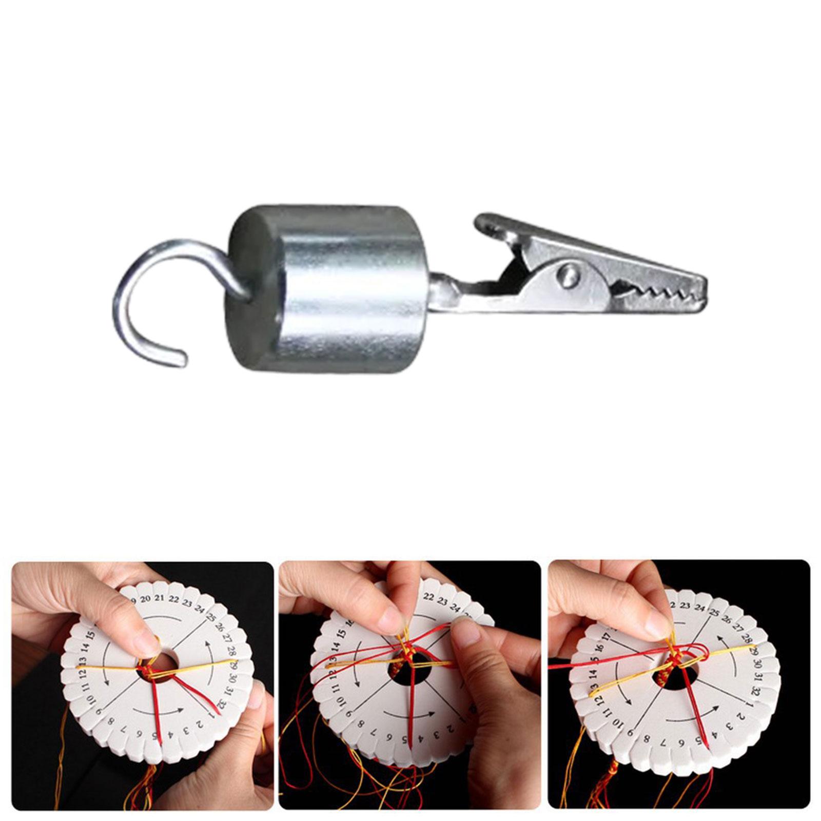 Thread End Clip Braid Device Knitting Tool for Disc Knitted Wire Knitting Accessories Handmade Crafting Supplies DIY Crafts
Thread End Clip Braid Device Knitting Tool for Disc Knitted Wire Knitting Accessories Handmade Crafting Supplies DIY Crafts