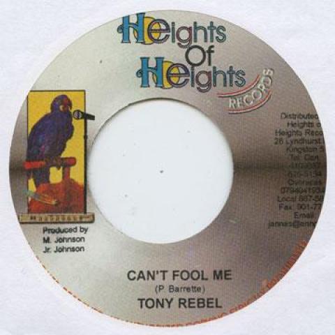 7inch Record TONY REBEL - Can t Fool Me Heights Of Heig 2004 Jamaica Reggae, Ska & Dub
7inch Record TONY REBEL - Can t Fool Me Heights Of Heig 2004 Jamaica Reggae, Ska & Dub