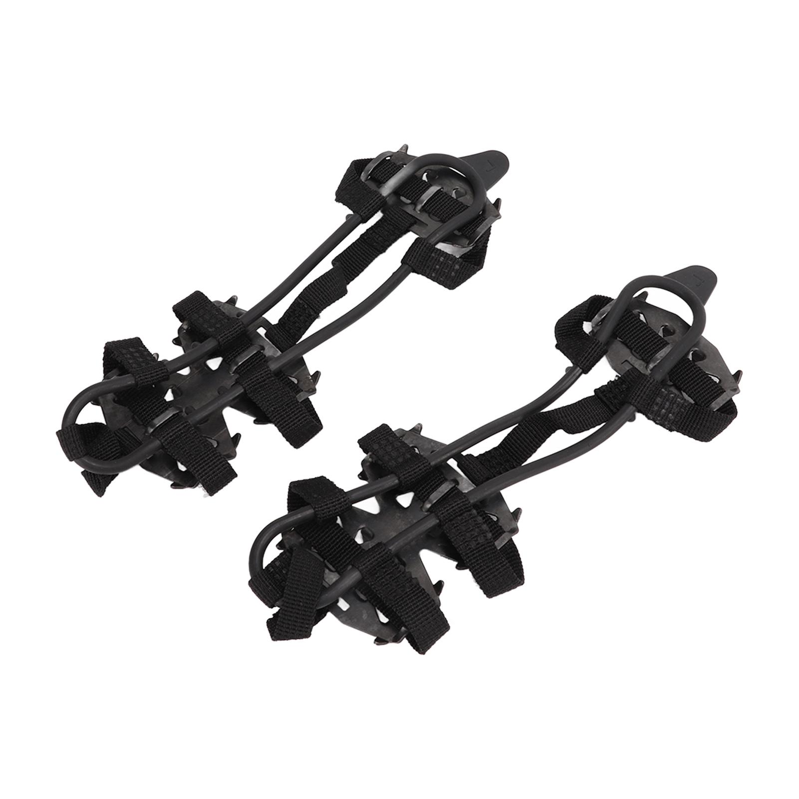 1 Pair 24 Teeth Climbing Crampons Stainless Steel Antiskid Outdoor Snow Ice Shoe CoversBlack L
1 Pair 24 Teeth Climbing Crampons Stainless Steel Antiskid Outdoor Snow Ice Shoe CoversBlack L