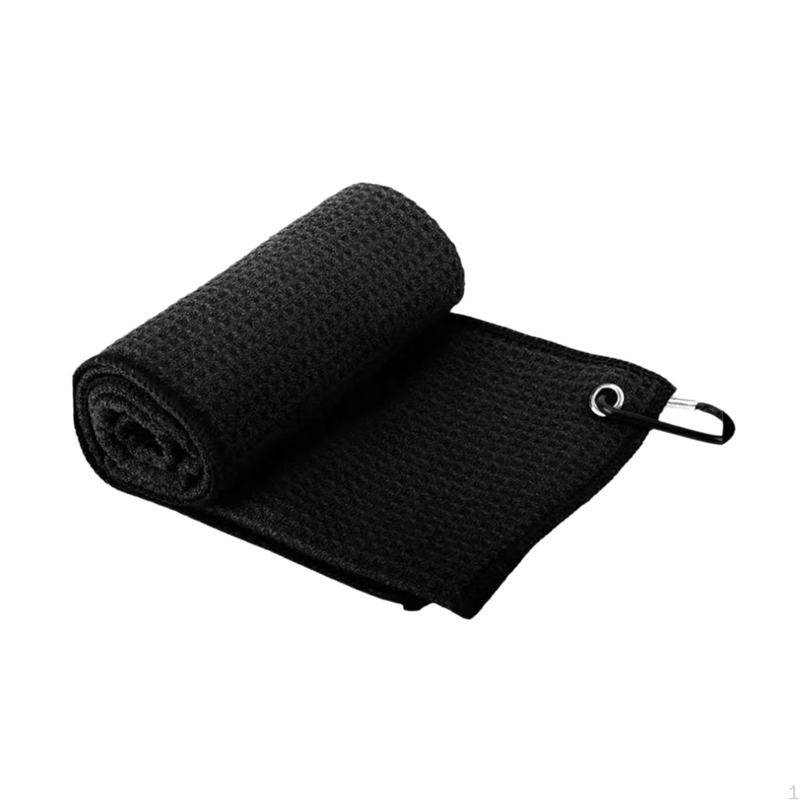 Compact Golf Towel with Clip Holder for Ball Cleaning And Club Use чёрный
Compact Golf Towel with Clip Holder for Ball Cleaning And Club Use чёрный