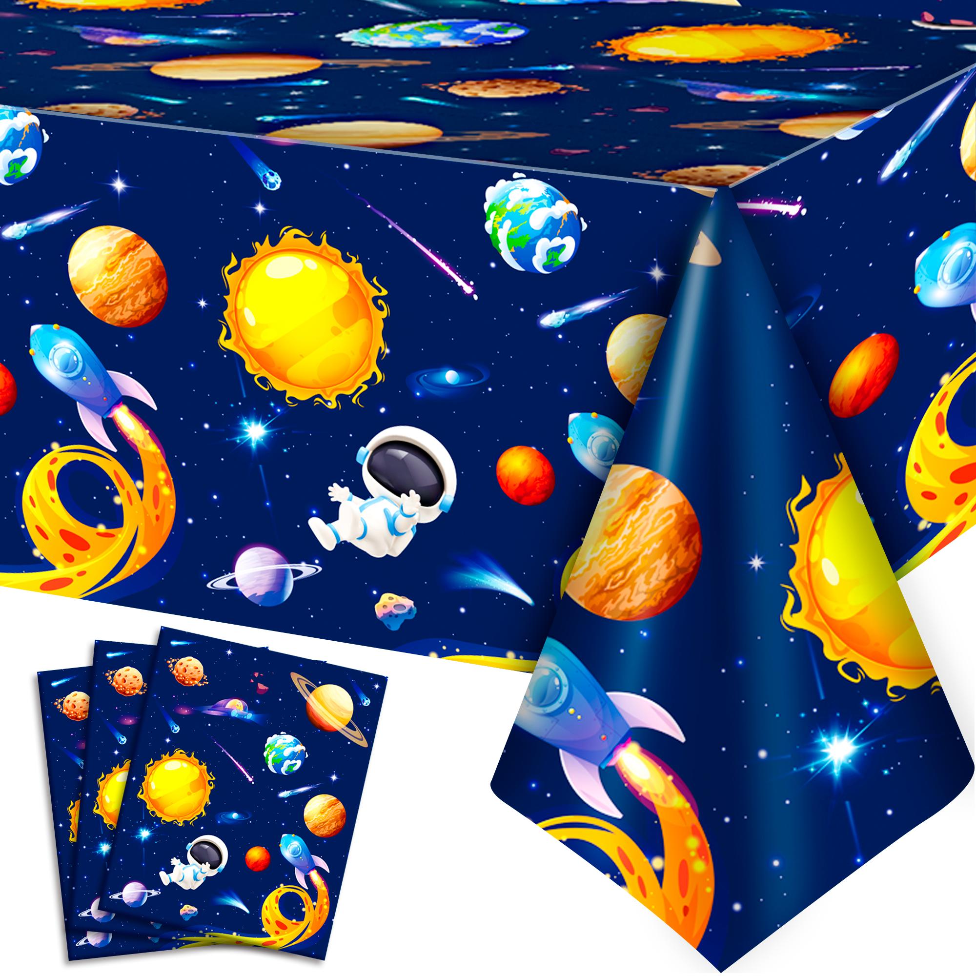 3 Pcs Space Tablecloth, Outer Space Party Table Cloth Set - Astronaut Table Covers, Space Birthday Party Tablecloth синий
3 Pcs Space Tablecloth, Outer Space Party Table Cloth Set - Astronaut Table Covers, Space Birthday Party Tablecloth синий