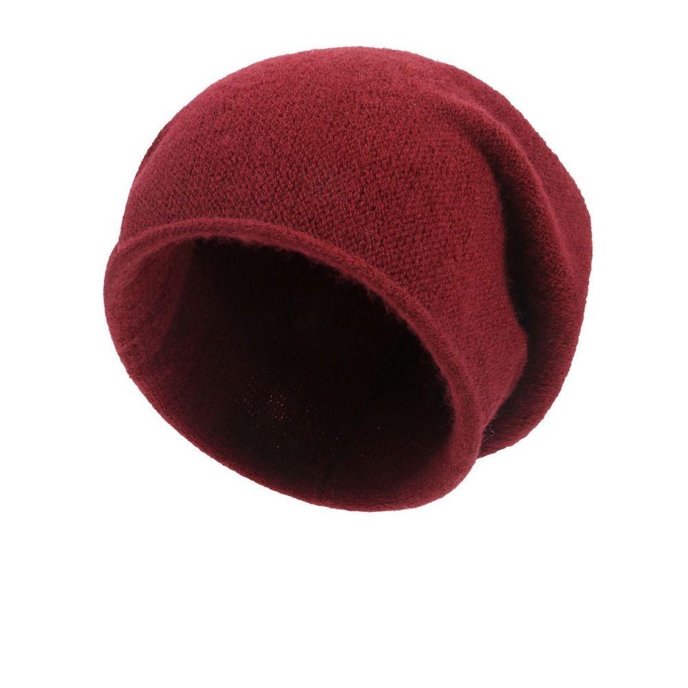 Casual Cotton Cashmere Warm Hat Rolled Hem Solid Color Beanie Hat Windproof Pullover Cap Outdoor Wear вино красного
Casual Cotton Cashmere Warm Hat Rolled Hem Solid Color Beanie Hat Windproof Pullover Cap Outdoor Wear вино красного