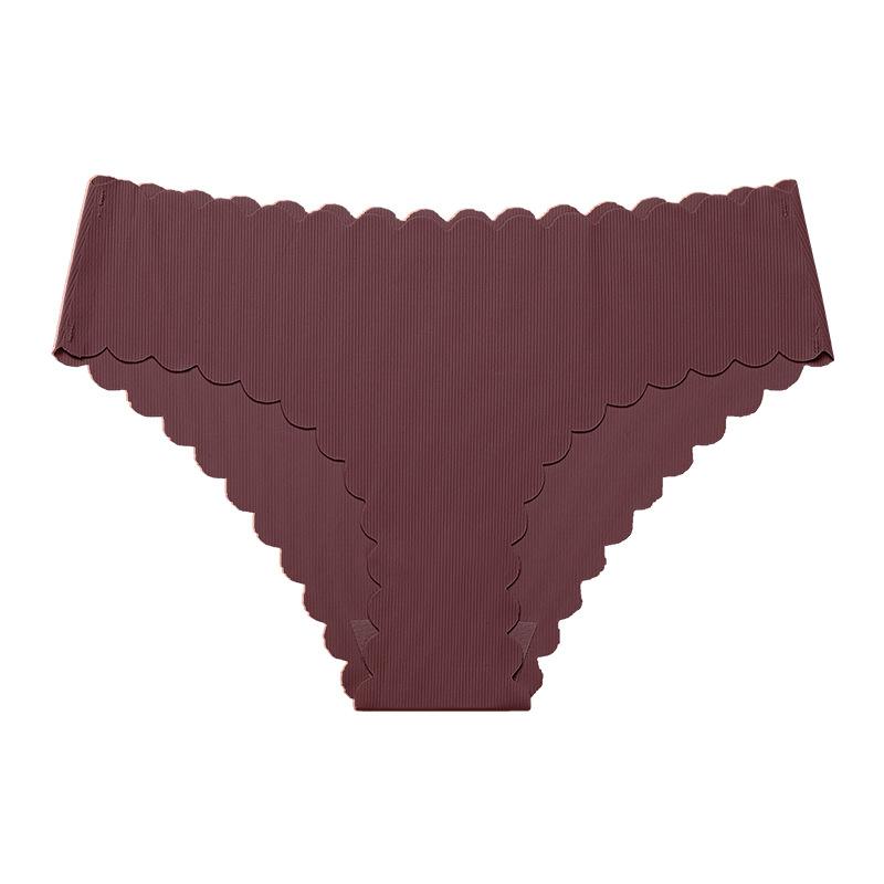 Thin one-piece seamless underwear without buttocks, low waist, wavy edge girl pure cotton crotch breathable briefs XL
Thin one-piece seamless underwear without buttocks, low waist, wavy edge girl pure cotton crotch breathable briefs XL
