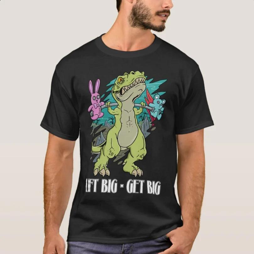 Lift Big Get Big Rule the Weights Gym Dinosaur TShirt 100 Cotton ONeck Summer Short Sleeve Casual Mens Tshirt Size S3XL S
Lift Big Get Big Rule the Weights Gym Dinosaur TShirt 100 Cotton ONeck Summer Short Sleeve Casual Mens Tshirt Size S3XL S