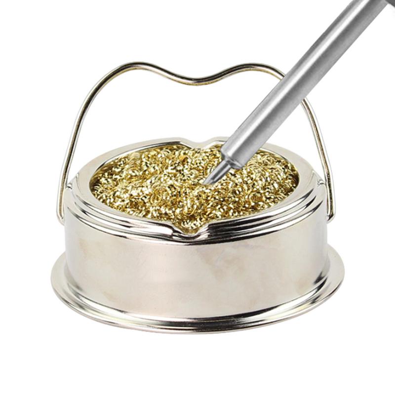 Soldering Iron Tip Cleaner Soldering Tip Cleaning Ball Stainless Steel Solder Iron Stand Sponge For Improving Work Efficiency жовтий
Soldering Iron Tip Cleaner Soldering Tip Cleaning Ball Stainless Steel Solder Iron Stand Sponge For Improving Work Efficiency жовтий