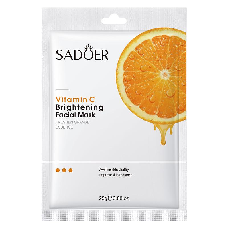 1/3pcsVitamin C Mask 25gSADOER Hydrating Moisturizing Moisturizing VC Mask Live 1pcs
1/3pcsVitamin C Mask 25gSADOER Hydrating Moisturizing Moisturizing VC Mask Live 1pcs