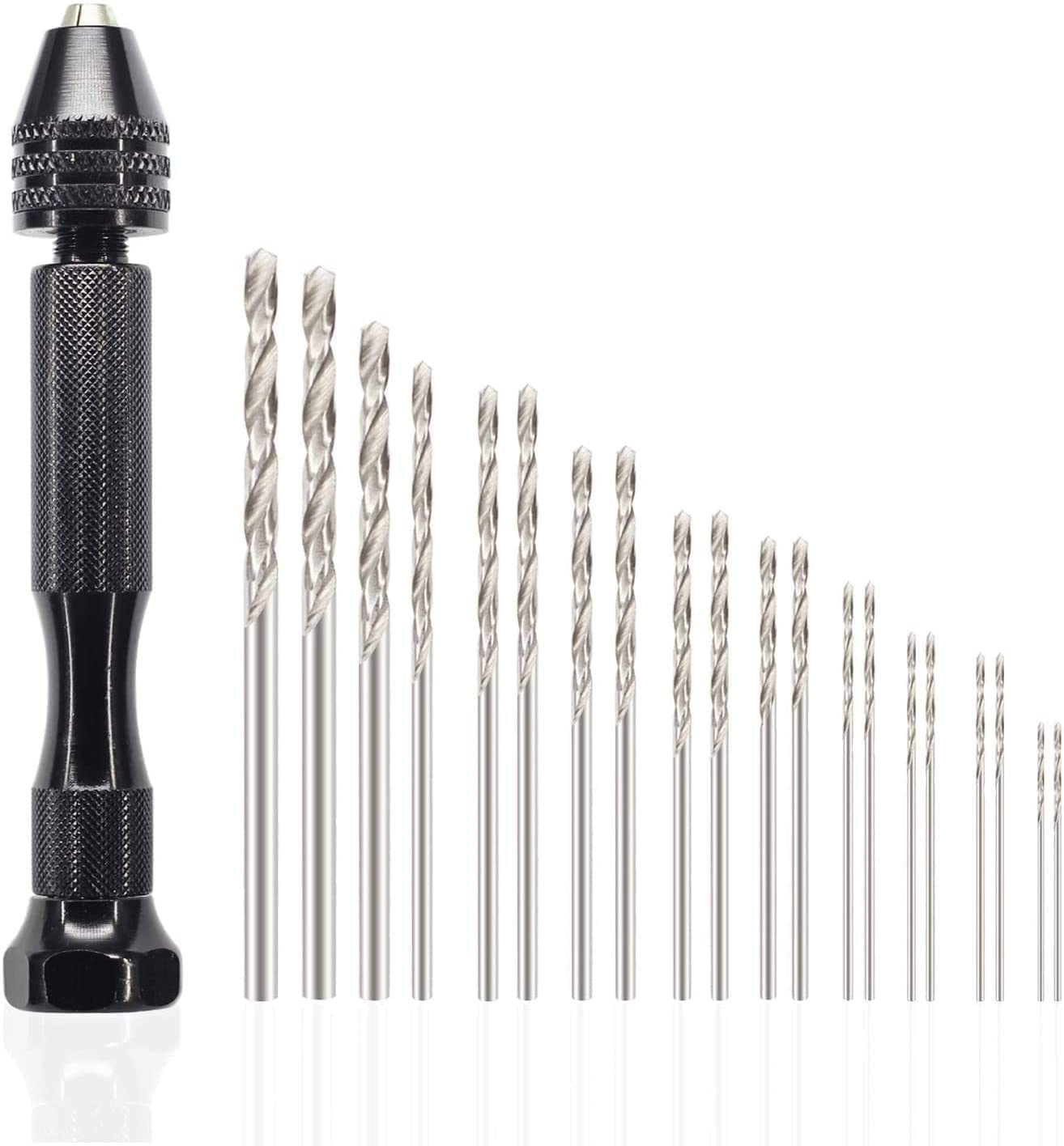 TAORAYO Precision Pin Vise with 20 Quiet Hand Drill for Drilling Resin and Plastic DIY Handmade and Plastic Model Tools Drills, Models, Woodworking,
TAORAYO Precision Pin Vise with 20 Quiet Hand Drill for Drilling Resin and Plastic DIY Handmade and Plastic Model Tools Drills, Models, Woodworking,