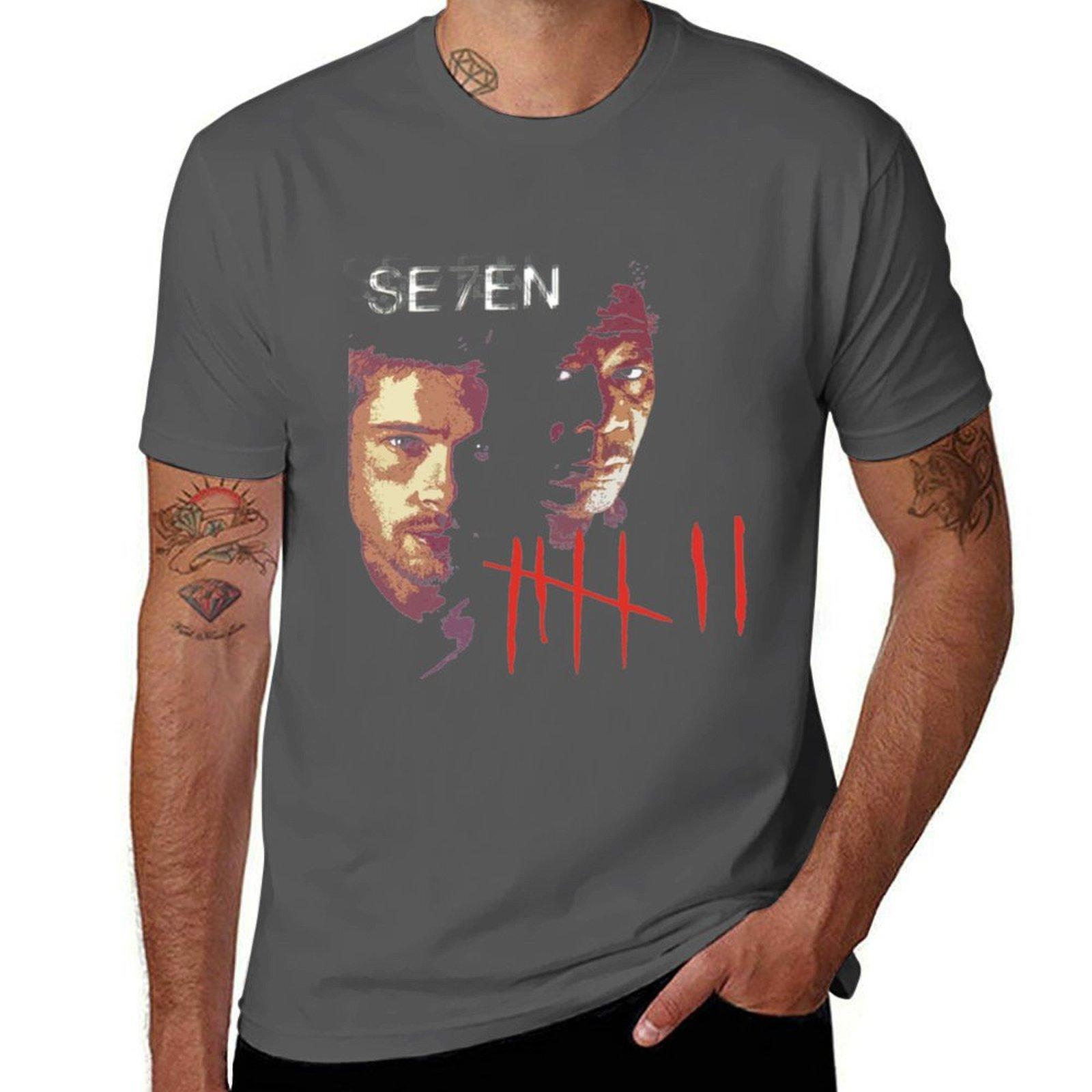 Seven TShirt Casual Minimalist Short Sleeve Top 4XL
Seven TShirt Casual Minimalist Short Sleeve Top 4XL