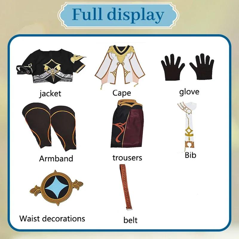 Genshin Impact Aether Cosplay Costume Adult Carnival Uniform Wig Anime Halloween Party Costumes Masquerade Women Game XS(old)
Genshin Impact Aether Cosplay Costume Adult Carnival Uniform Wig Anime Halloween Party Costumes Masquerade Women Game XS(old)