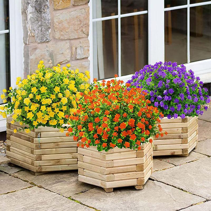 Artificial Flowers Uv Resistant Greenery Plants For Garden Kitchen Decor Wedding Home Living Room Decoration Fake Flowers
Artificial Flowers Uv Resistant Greenery Plants For Garden Kitchen Decor Wedding Home Living Room Decoration Fake Flowers