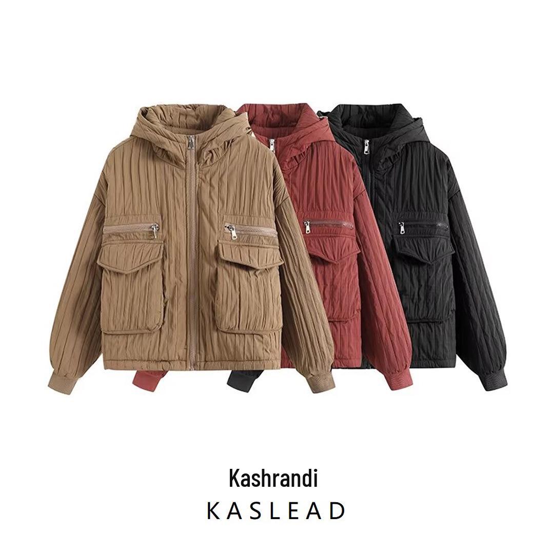 2024 Autumn Women s Fashion: European & American Style Three-Color Hooded Cotton-Padded Jacket with Zipper Pockets One Size вино красного
2024 Autumn Women s Fashion: European & American Style Three-Color Hooded Cotton-Padded Jacket with Zipper Pockets One Size вино красного