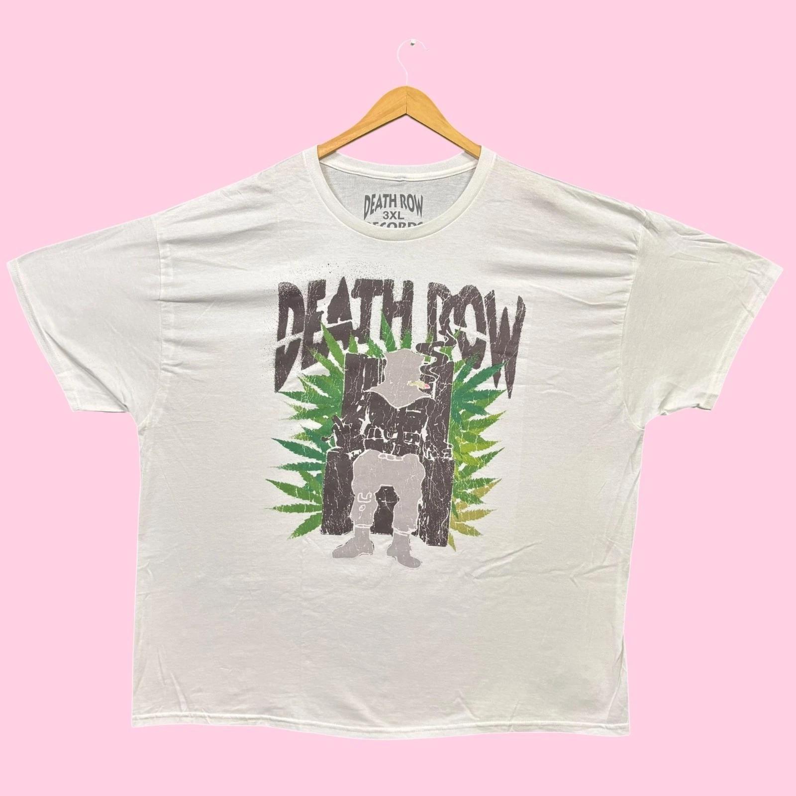 Death Row Records Electric Chair Logo Hip-Hop Tee 3XL 4XL
Death Row Records Electric Chair Logo Hip-Hop Tee 3XL 4XL