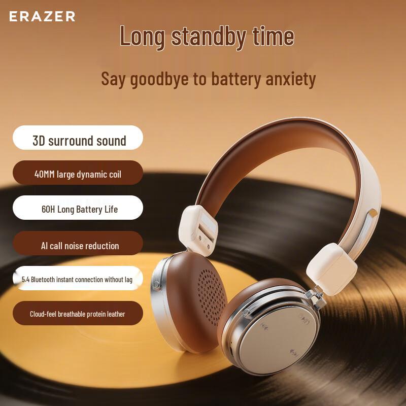 Lenovo YNGE R1 Wireless Bluetooth Over-Ear Headphones
Lenovo YNGE R1 Wireless Bluetooth Over-Ear Headphones