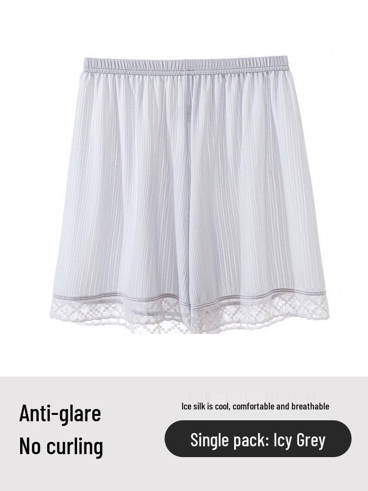 Women s Ice Silk Anti-Exposure Shorts – Lightweight Summer Style, Non-Curling, Loose Fit, Wear Outside or as Base Layer L (110-130 cm)
Women s Ice Silk Anti-Exposure Shorts – Lightweight Summer Style, Non-Curling, Loose Fit, Wear Outside or as Base Layer L (110-130 cm)