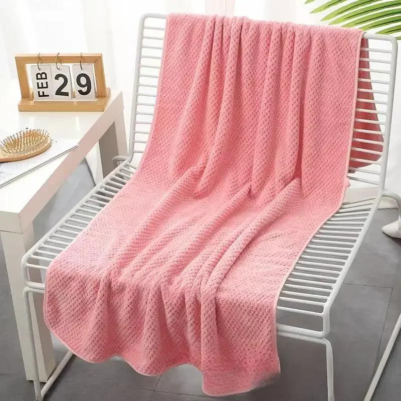 70X140cm Coral Fleece Bath Towel Pineapple Lattice Quick Dry Breathable Lightweight Soft Towel For Bathroom Beach Application розовый
70X140cm Coral Fleece Bath Towel Pineapple Lattice Quick Dry Breathable Lightweight Soft Towel For Bathroom Beach Application розовый