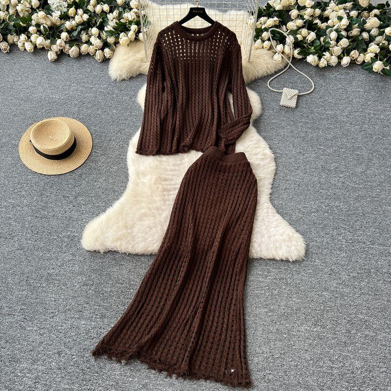 Korean Style Early Spring Wear Idle Style Cut Out Knitting Suit Coffee All yards
Korean Style Early Spring Wear Idle Style Cut Out Knitting Suit Coffee All yards