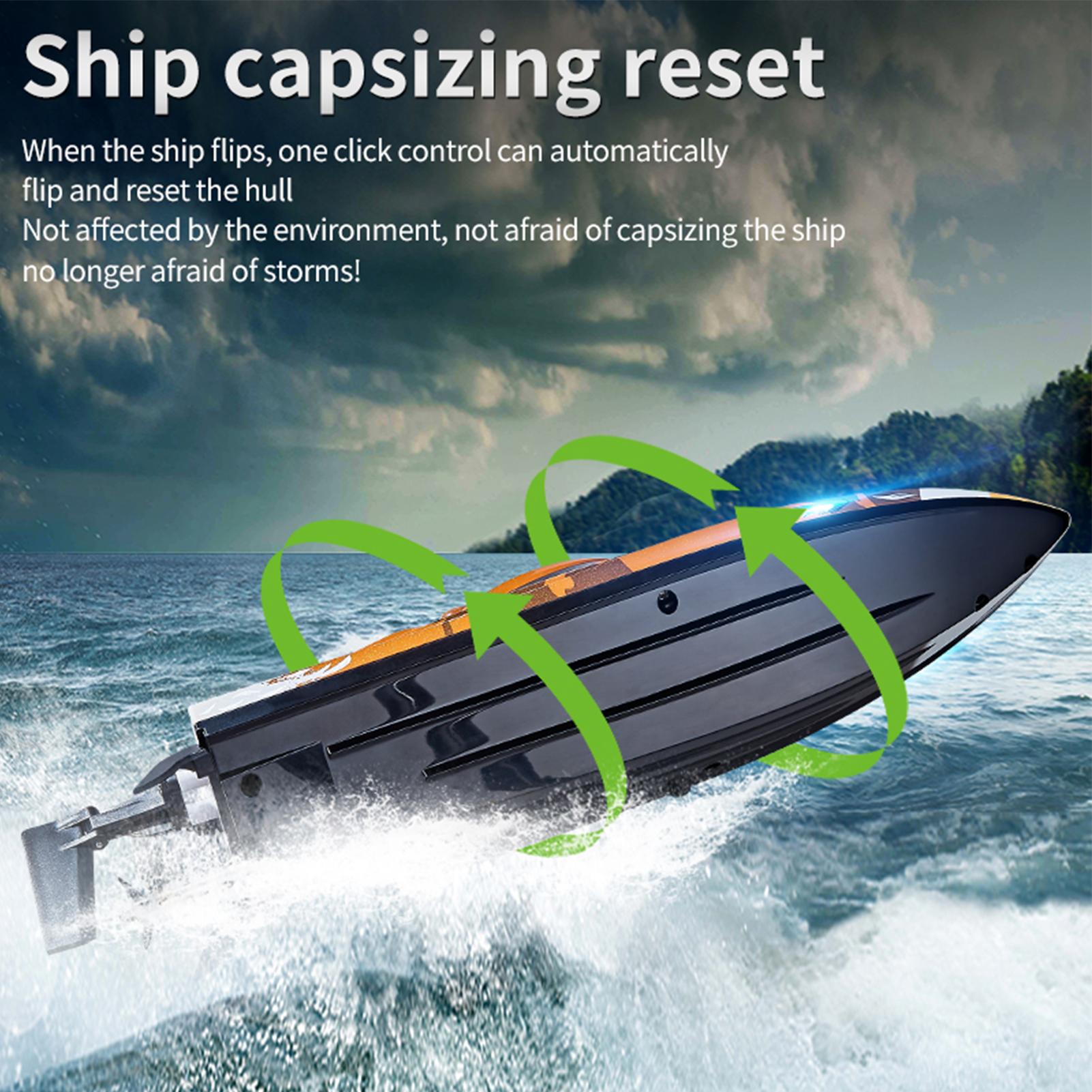 RC Speed Boat, 2.4GHz 25 KPH High Speed Remote Control Racing Boat with LED Lights, Low Voltage Alarm for Lakes and коричневий
RC Speed Boat, 2.4GHz 25 KPH High Speed Remote Control Racing Boat with LED Lights, Low Voltage Alarm for Lakes and коричневий