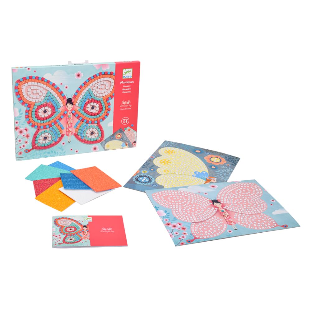 DJECO Jeko Mosaic Butterfly Craft Kit Наклейка Play Mosaic Art Наклейка Butterfly 4 года 5 лет Девочки Входной праздник Начальная школа
DJECO Jeko Mosaic Butterfly Craft Kit Наклейка Play Mosaic Art Наклейка Butterfly 4 года 5 лет Девочки Входной праздник Начальная школа
