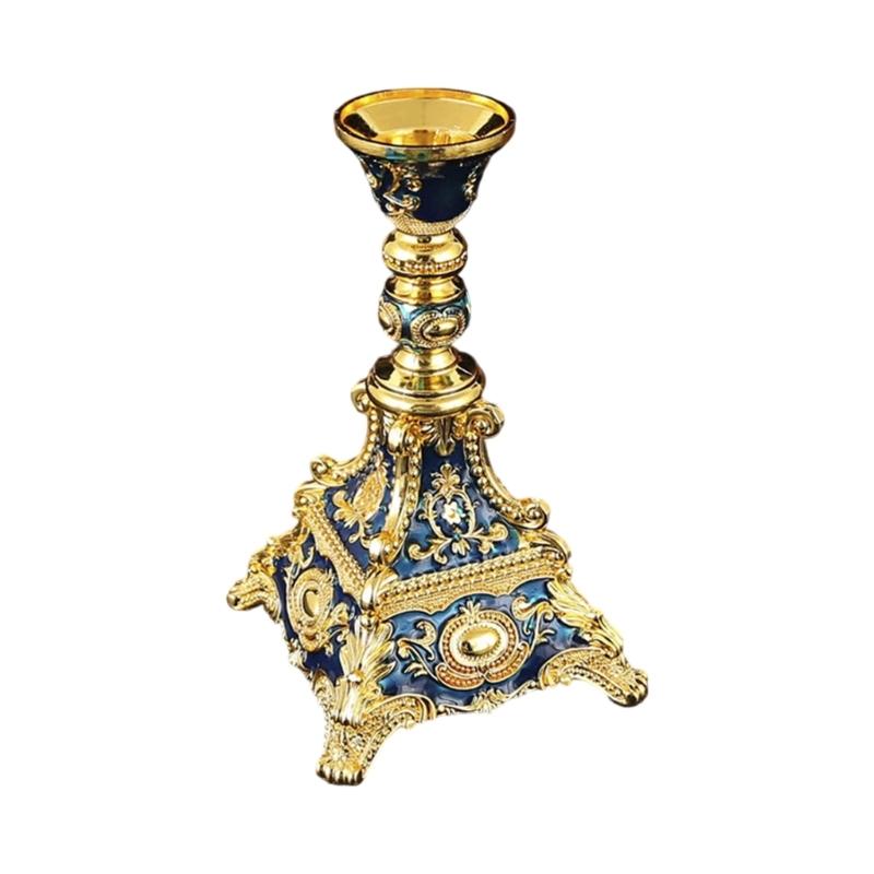 Zinc Alloy Carving Table Centerpices Taper Candle Holders Antique Design Candlestick For Romantics Dinners And Event синій/золотистий
Zinc Alloy Carving Table Centerpices Taper Candle Holders Antique Design Candlestick For Romantics Dinners And Event синій/золотистий