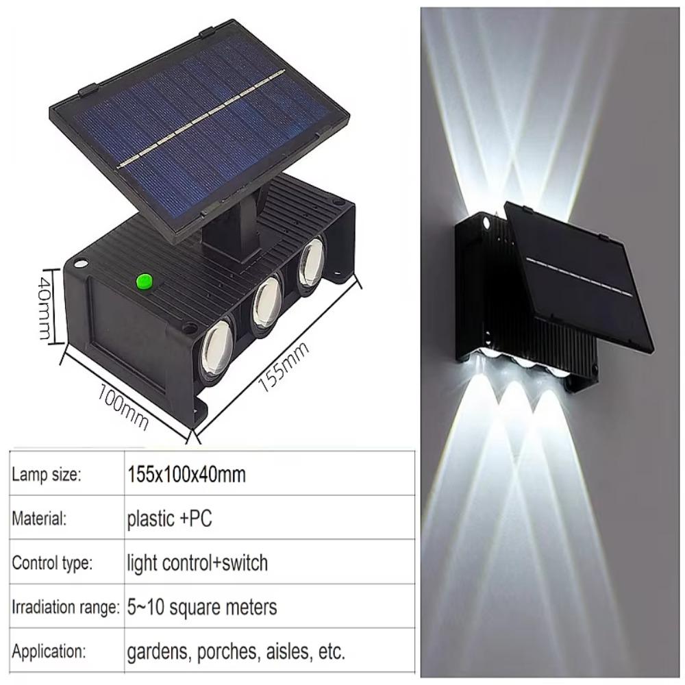 Sensitive Solar Wall Light Waterproof Garden Decoration Light Waterproof LED Solar Light Home White Light
Sensitive Solar Wall Light Waterproof Garden Decoration Light Waterproof LED Solar Light Home White Light