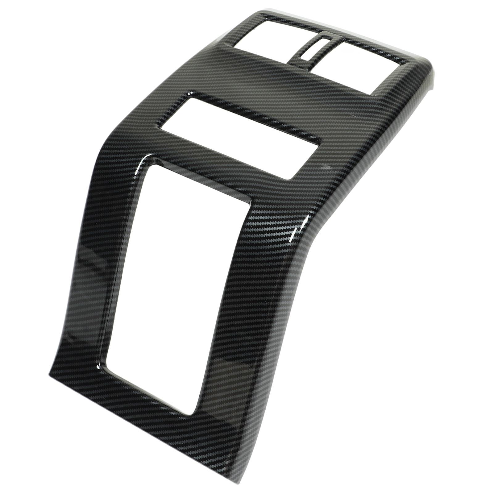 Rear Center Console Air Vent Covers Carbon Fiber Pattern Rear Air Condition Vent Cover Trim
Rear Center Console Air Vent Covers Carbon Fiber Pattern Rear Air Condition Vent Cover Trim