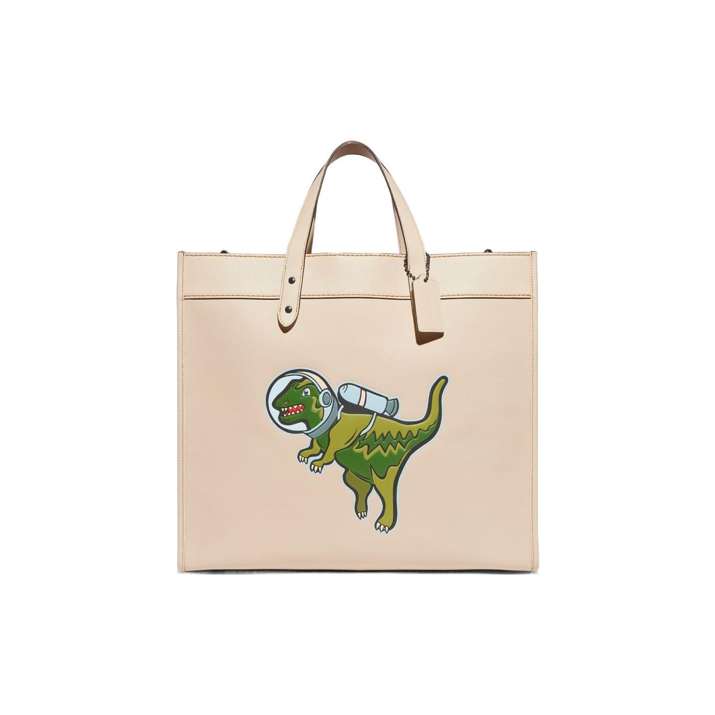 Coach Field Tote 40 Classic Cartoon Dinosaur Print Snap Closure Leather Tote Bag Unisex Tote Bag Beige CG592-VMI Basic Set (Bag+Dust Bag)
Coach Field Tote 40 Classic Cartoon Dinosaur Print Snap Closure Leather Tote Bag Unisex Tote Bag Beige CG592-VMI Basic Set (Bag+Dust Bag)