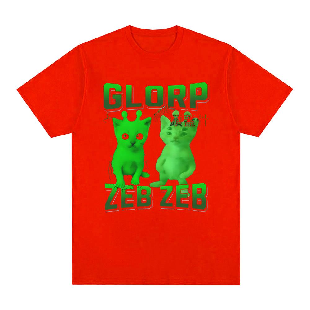 Funny Alien Cat T Shirt Glorp Gnarp Brainrot Meme T-shirt Silly Cute Tacky Weird Loose Cotton Short Sleeve T-shirts Streetwear S
Funny Alien Cat T Shirt Glorp Gnarp Brainrot Meme T-shirt Silly Cute Tacky Weird Loose Cotton Short Sleeve T-shirts Streetwear S