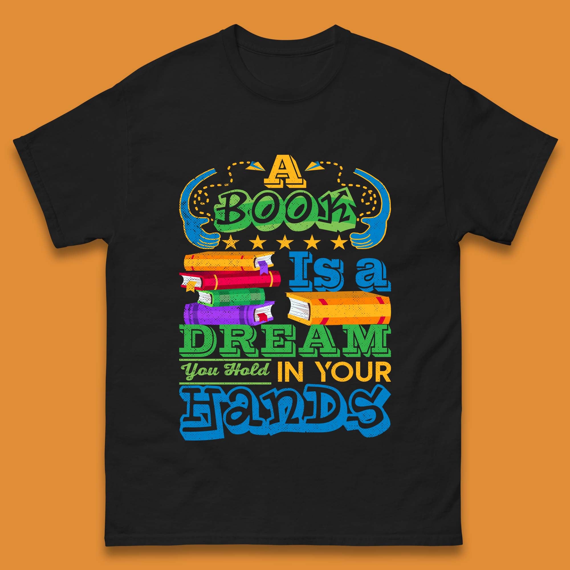 A Book Is A Dream Mens T-Shirt Womens Tops Tees S
A Book Is A Dream Mens T-Shirt Womens Tops Tees S